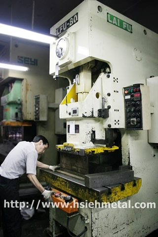 Custom metal stamping in Asia Taiwan